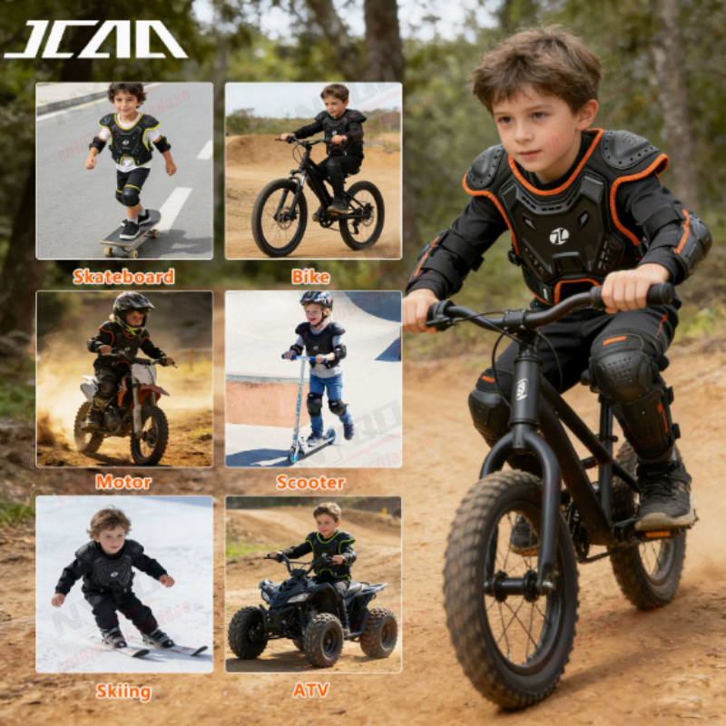Kids Motorcycle Armor Protecti - Motorcycle Gear For Kids reseña y precio