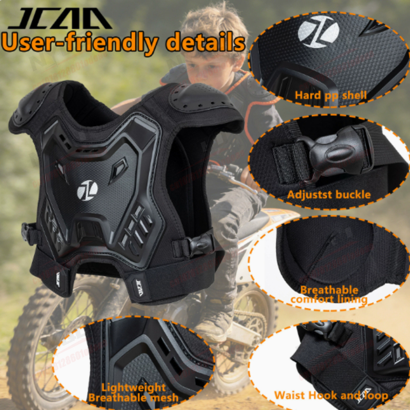 Kids Motorcycle Armor Protecti - Motorcycle Gear For Kids reseña y precio