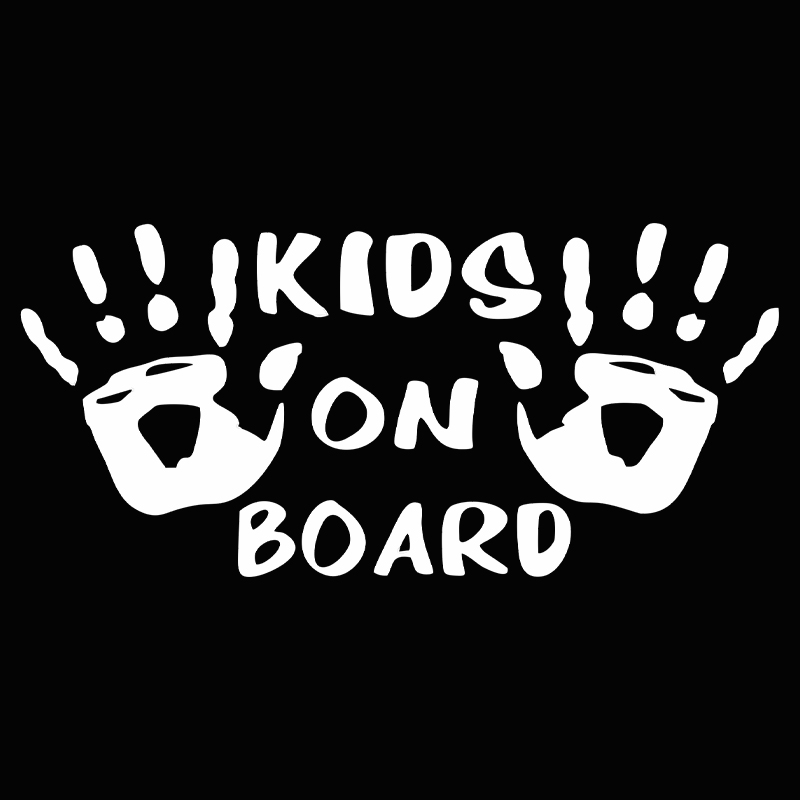 3D Car Sticker KIDS ON BOARD C - Motorcycle Gear For Kids reseña y precio