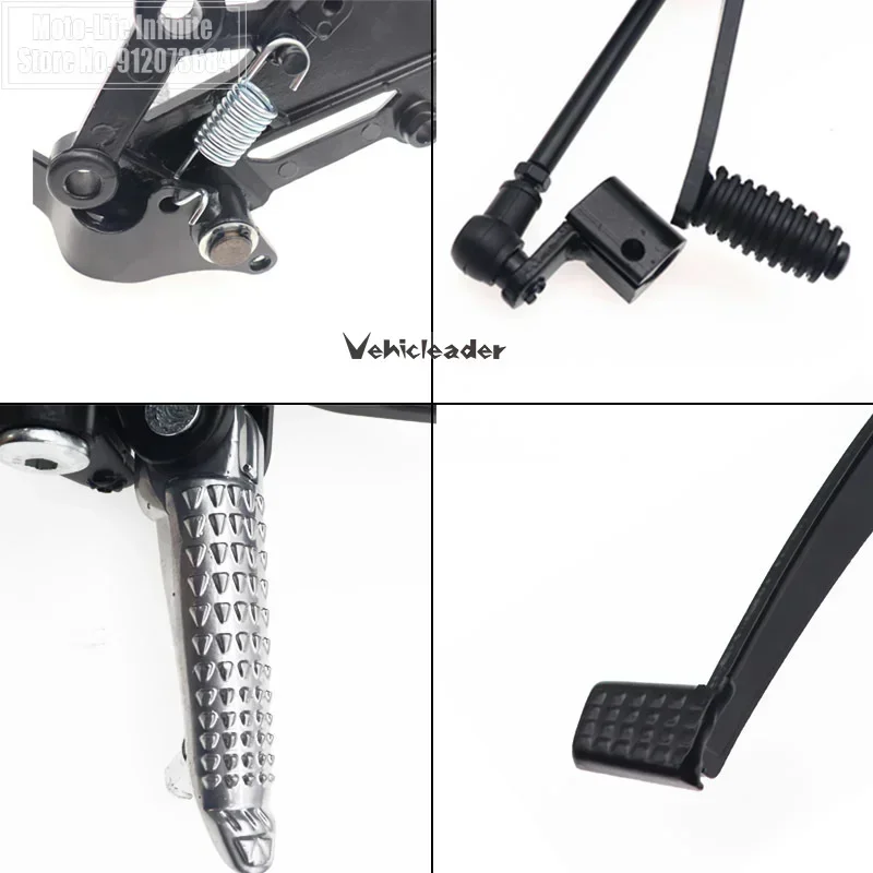 Motorcycle Front Foot Pegs Mot - Motorcycle Gear Manufacturers reseña y precio