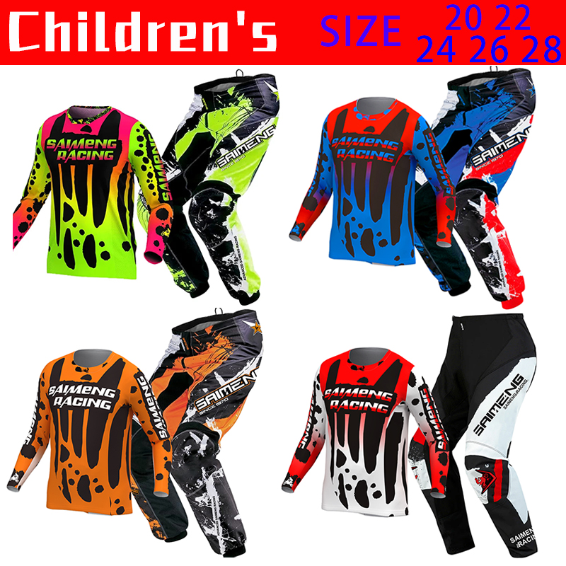 Motocross Jersey and Pants chi - Motorcycle Gear For Kids reseña y precio