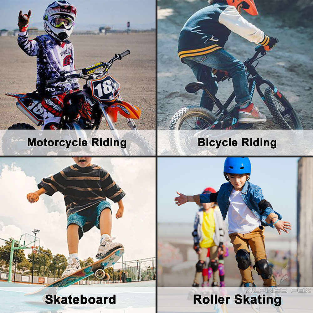 Kids Motorcycle Leg Guards Kne - Motorcycle Gear For Kids reseña y precio